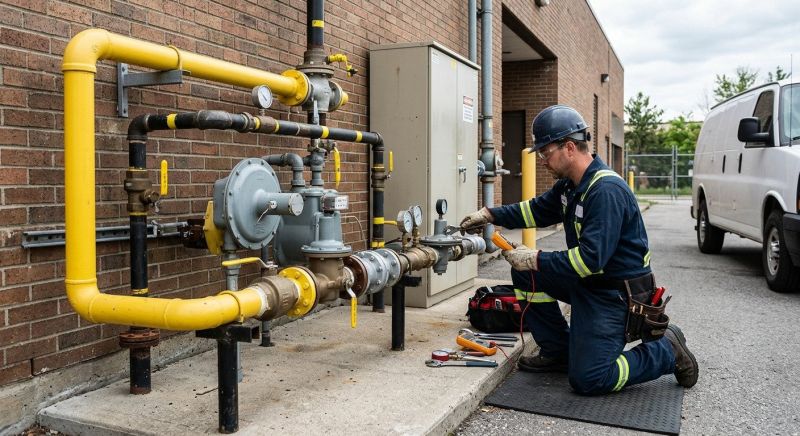 Commercial Gas Line Service in Fredericksburg, VA