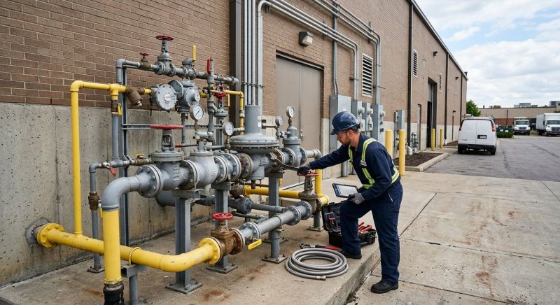 Commercial Gas Installation in Fredericksburg, VA