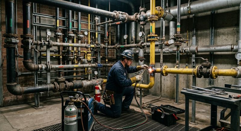 Commercial Gas Piping in Denver, CO