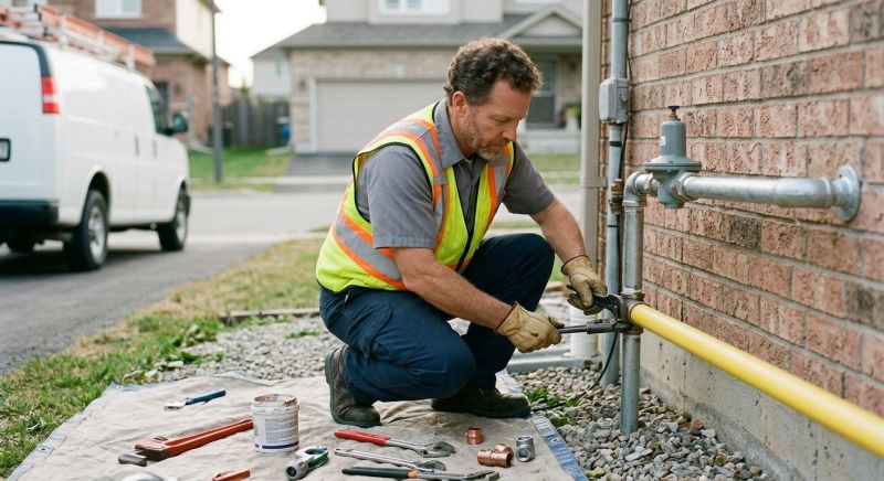 Gas Line Repair in Fredericksburg, VA