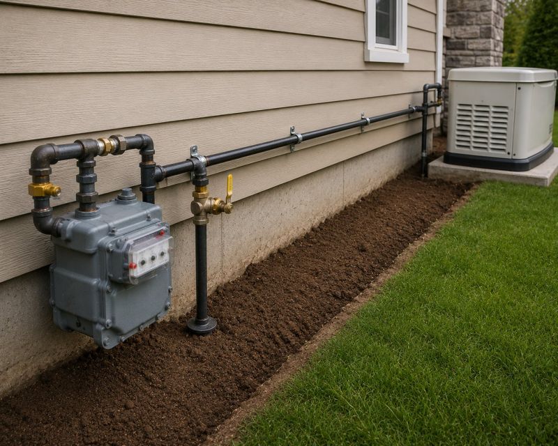 Gas Pipe Installation in Annapolis, MD