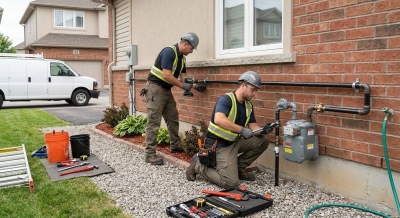 Natural Gas Plumbing in Fredericksburg, VA