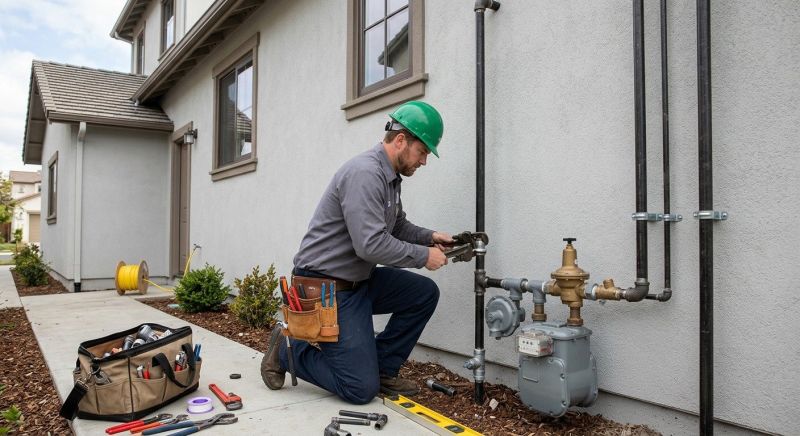 Residential Gas Piping in Austin, TX