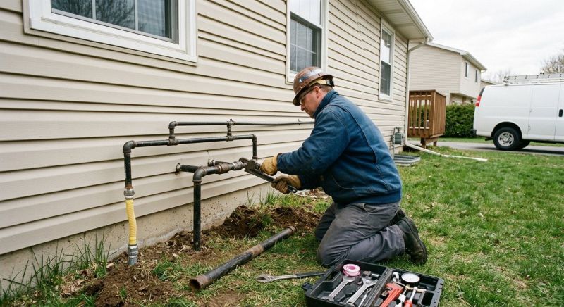 Residential Gas Piping in San Antonio, TX